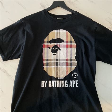 burberry bape tee|Bape hoodies stockx.